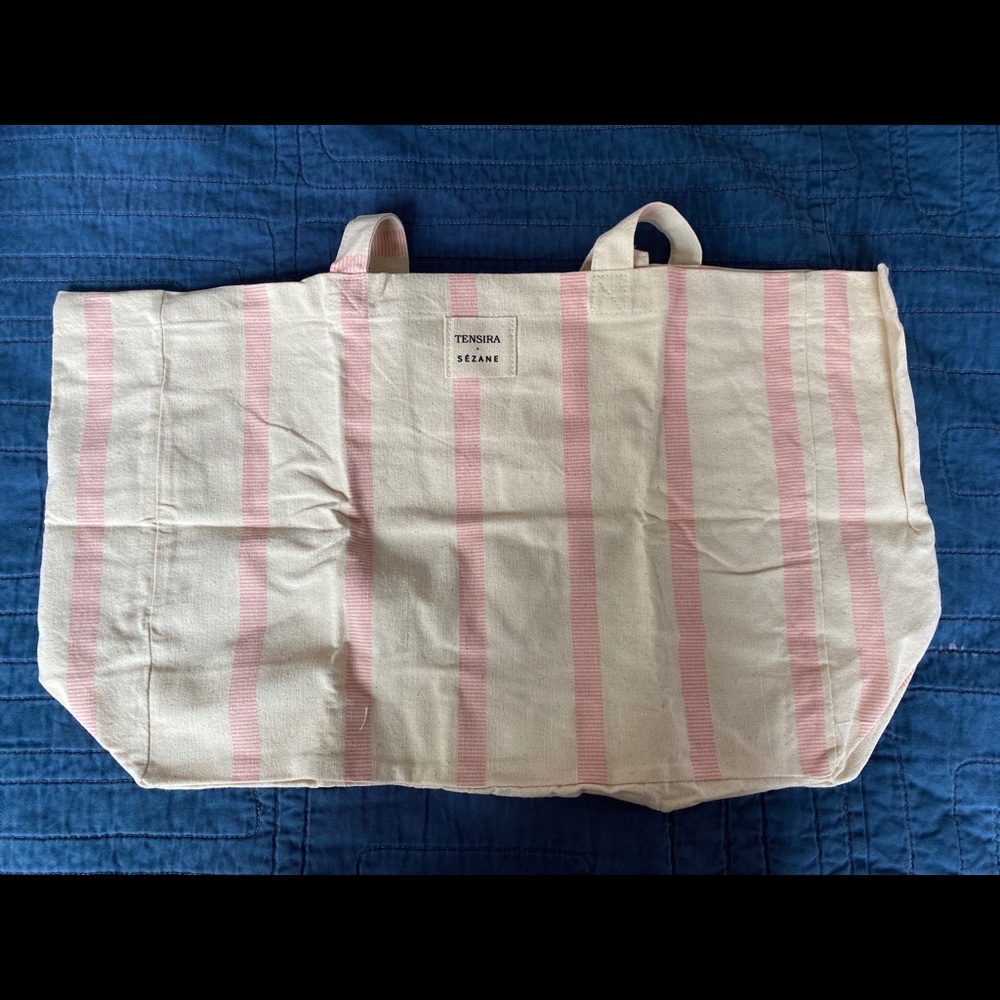 Sezane Canvas Tote Bags